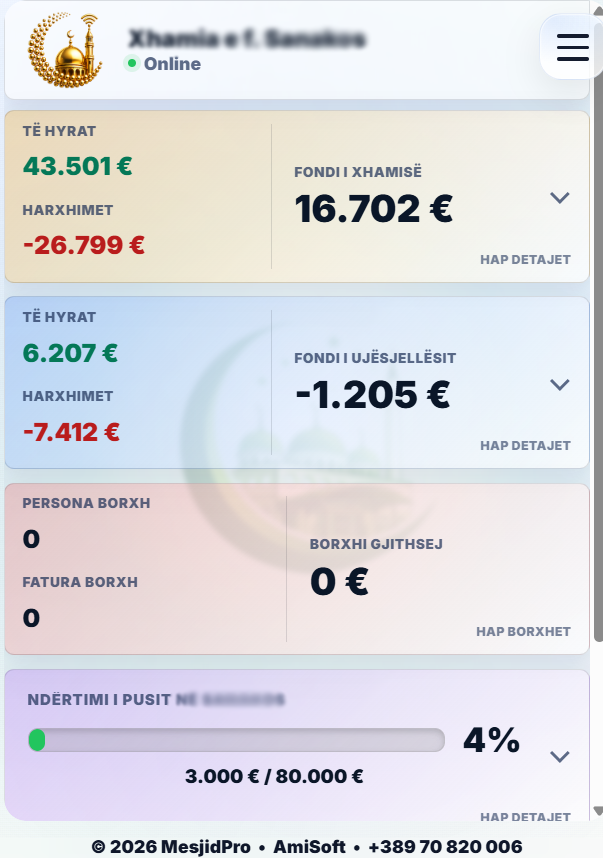 MesjidPro mobile